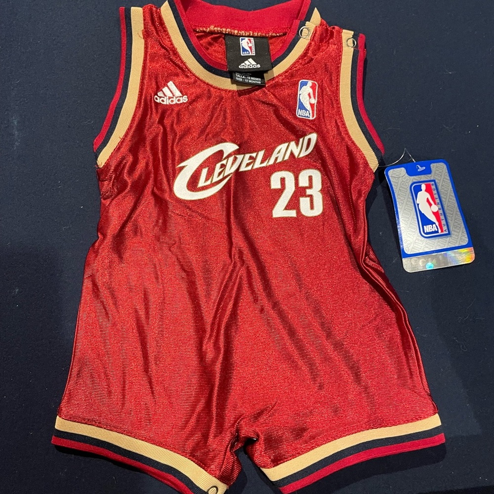 Cleveland Cavs 12mo Onesie Brand New